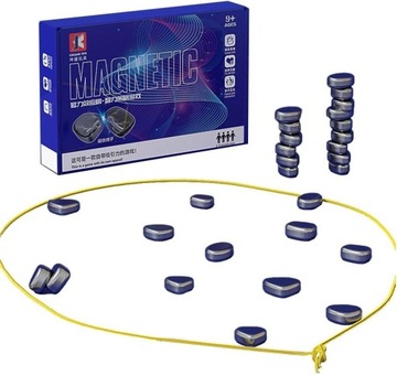 SZACHY MAGNETYCZNE SZACHY ZESTAW Z LINĄ GRA INTERAKTYWNA GAME FOR KIDS