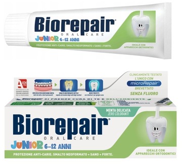 BioRepair JUNIOR 75ml Pasta do zębów miętowa