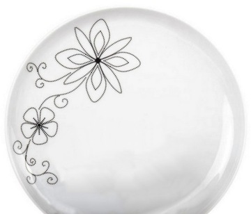 K245 RITA TALERZ PŁYTKI 27 cm CHODZIEŻ PORCELANA