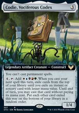 Codie, Vociferous Codex - AncientCow