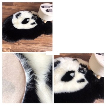 Panda chodnik dywanik pokój dziecka dzieci 80x54cm