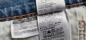 89 ___ LEVI'S 505___ SPODNIE JEANSY MĘSKIE W38/L34