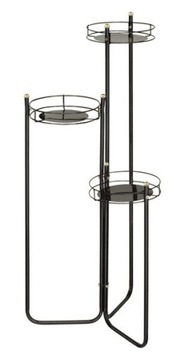 KWIETNIK METALOWY STOJAK NA 3 KWIATY METAL 90CM 2A