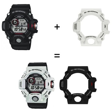 ZESTAW G-SHOCK GW-9400-1ER BIAŁY