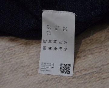 126 ___ HUGO BOSS___ MĘSKI SWETER WEŁNA MERINO XL