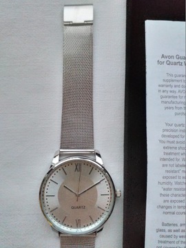 Avon Zegarek męski WILLIAM MESH STRAP nowy #20