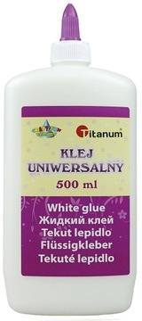 Klej uniwersalny introligatorski+aplikator 500 ml