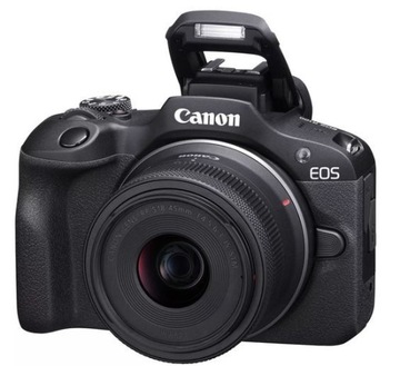 Камера Canon EOS R100 + объектив RF-S 18–45 мм F4,5–6,3 IS STM