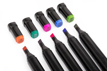 TG70310 АЛКОГОЛЬНЫЕ МАРКЕРЫ ДВУХСТОРОННИЕ МАРКЕРЫ МАРКЕРЫ-ХАЙЛАЙТЕРЫ 168 шт.