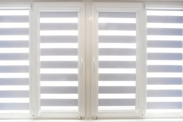 Ролеты день-ночь в АЛЮМИНИЕВОЙ кассете + внутренние направляющие рольставней.