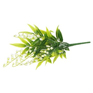 ИСКУССТВЕННЫЕ ЦВЕТЫ С ВЕТОЧКОЙ ДЕКОРАТИВНОГО ЛАНДАША ДЛЯ УКРАШЕНИЯ КРЕМОВОЙ КОМПОЗИЦИИ