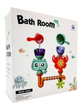 ВОДЯНАЯ ВАННА ИГРУШКА ДЛЯ ВАННЫ КОТЕНОК КРАБ ФОНТАН