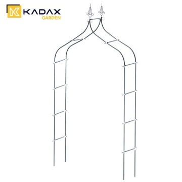 МЕТАЛЛИЧЕСКАЯ САДОВАЯ ПЕРГОЛА 255см АРКА ПОДДЕРЖКА ЦВЕТОВ ДЛЯ РОЗ И ВЗЛЕТНИХ РАСТЕНИЙ