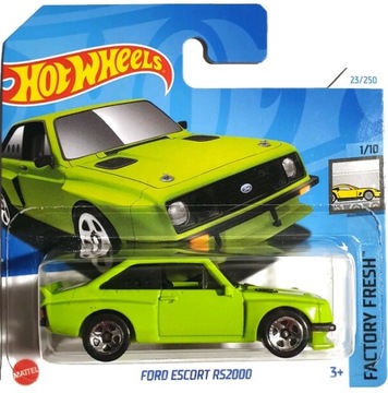 HOT WHEELS FORD ESCORT RS2000 HW FACTORY FRESH 2024