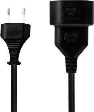 Удлинительный кабель LogiLink Euro CEE 7/16, 1,0 м