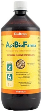 ApiBioFarma probiotyk dla pszczół WZMACNIA 1L