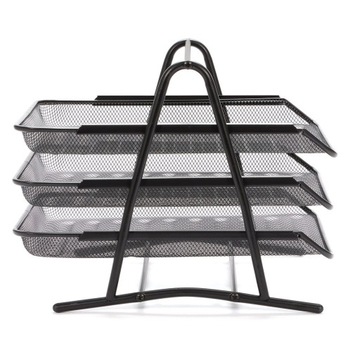 Черный письменный набор Q-Connect с 3 ящиками