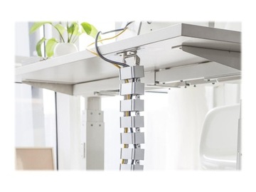 Кабельный органайзер DIGITUS Spine цвет серебристый