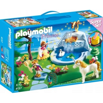 PLAYMOBIL 4137 SuperSet Bajkowy ogród królewski