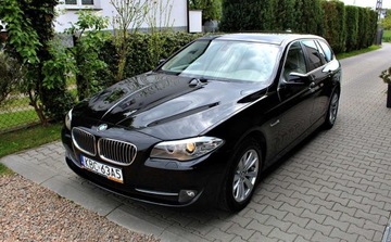 BMW Seria 5 F10-F11 Touring 525d 218KM 2011 BMW Seria 5 2.0D Nawigacja Skorzana tapicerka