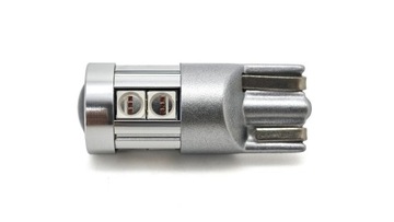 W5W żarówka LED T10 12-24V CANBUS 500lm Czerwona.