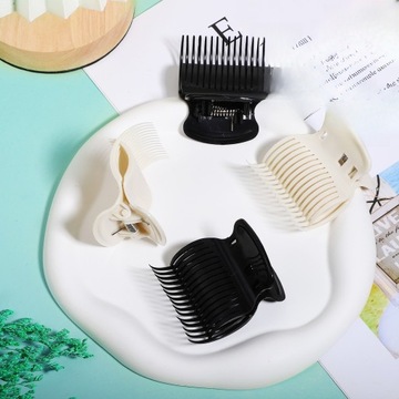 CZARNA SPINKI DO WŁOSÓW JUMBO HOT WAŁKI 12 SZT