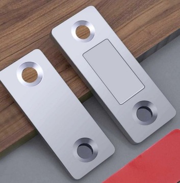 5x ZAMEK MEBLOWY MAGNETYCZNY ZATRZASK SZAFEK MAGNES DO SZAFKI BLOKADA