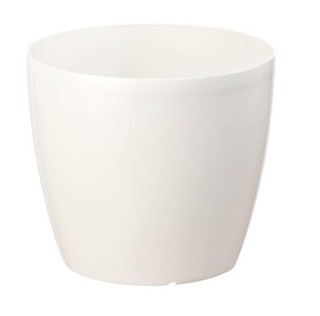 Doniczka osłonka Magnolia 120 biały perłowy 12cm