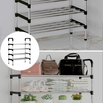 ПОЛКА ДЛЯ ОБУВИ ПОДСТАВКА КНИЖНЫЙ ШКАФ ПОЛКА 4 УРОВНЯ