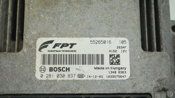 JEDNOTKA FIAT DOBLO 2 II 1.6 JTD OPEL COMBO D CDTI 0281030837 55265016