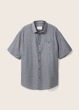 Tom Tailor Short-sleeved Shirt With A Chest Pocket