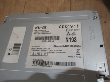 RÁDIO NAVIGACE HYUNDAI I40 FACELIFT 14/19 ROK