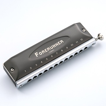 Harmonijka 12-otworowa chromatyczna 48 tonów Easttop Forerunner 1248NV ABS