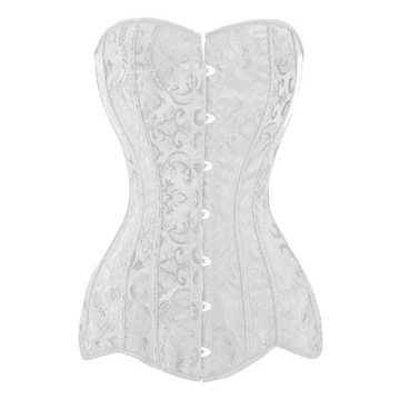Steampunk Gothic Sexy Overbust Corset Women Long S