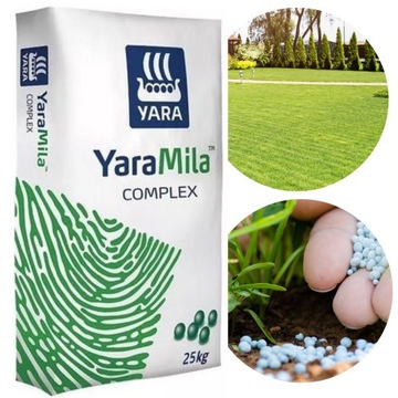 YARAMILA COMPLEX NAWÓZ GRANULOWANY WIOSENNY DO TRAWY TRAWNIKA 25kg YARA