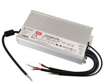 Zasilacz LED 24V 600W Mean Well HLG-600H-24