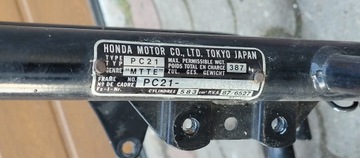 Рама + документы Honda VT 600 Shadow Custom PC21