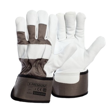 Rękawice robocze skóra X-Premium r10 - XL 1 par