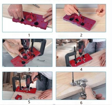 ШАБЛОН ДЛЯ СВЕРЛЕНИЯ ОТВЕРСТИЙ ПОД ПЕТЛИ 15-35