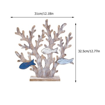 1Pc koral drzewo ozdoby Model ryby