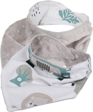 BABYMAM MIĘKKI ŚLINIAK APASZKA MINKY NA RZEPY 2w1