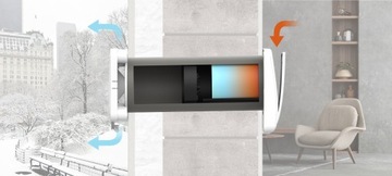 Рекуператор настенный AIRDOT 160 link 60м3/ч Harmann + PILOT