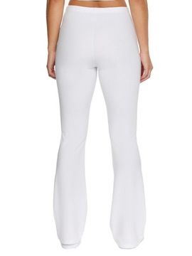 TOMMY HILFIGER DAMSKIE LEGGINSY FLARE WHITE r. S