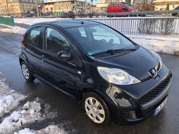 Peugeot 107 Hatchback 5d 1.0 12V 68KM 2009 PEUGEOT 107 KLIMA TYLKO 70 TYS PRZEBIEGU Z NIEMIEC, zdjęcie 2