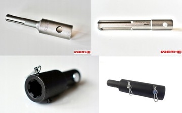 Шплинт, сверло, удлинитель, грунт