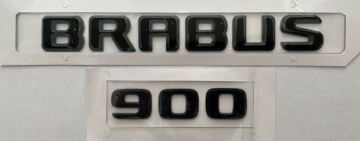 BRABUS 900 emblemat znaczek napis czarny