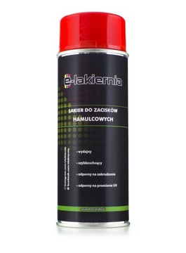 e-lakiernia LAKIER DO ZACISKÓW CZERWONY 400ml