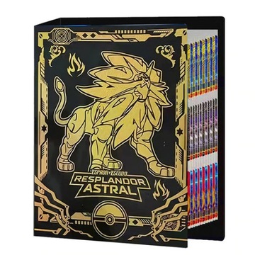 БОЛЬШОЙ ЗОЛОТОЙ АЛЬБОМ XXL КЛАССОВ ПОКЕМОНОВ НА 432 КАРТЫ