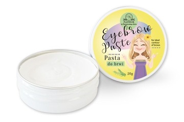 Pasta do brwi konturowanie i geometria biała PLATINUM 20g