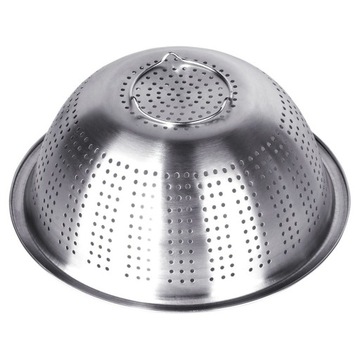 Большой КУХОННЫЙ ДУРШРУГ, дуршлаг из нержавеющей стали, сито, 28 см
